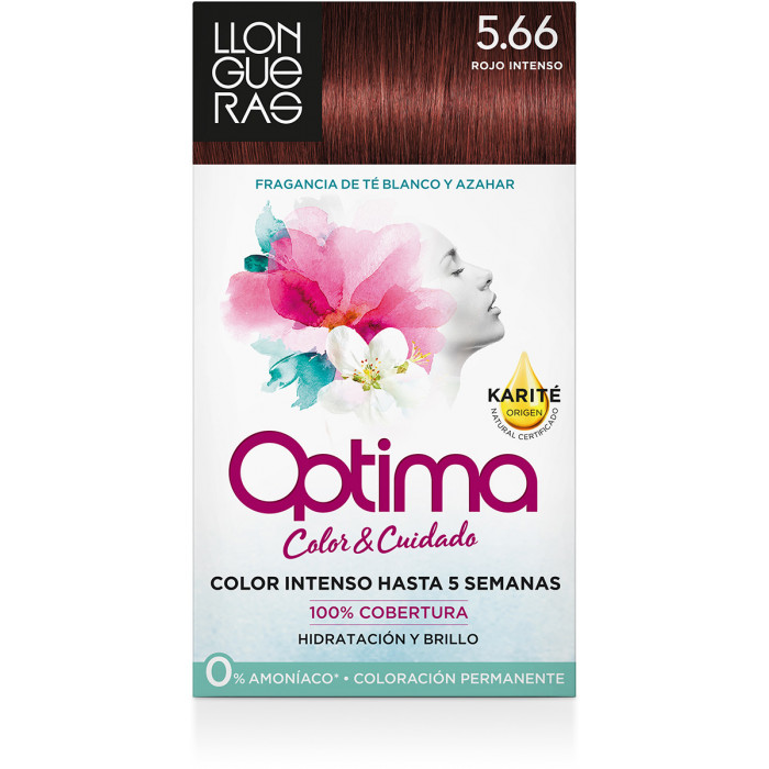 OPTIMA HAIR COLOUR 5.66-DEEP INTENSE RED