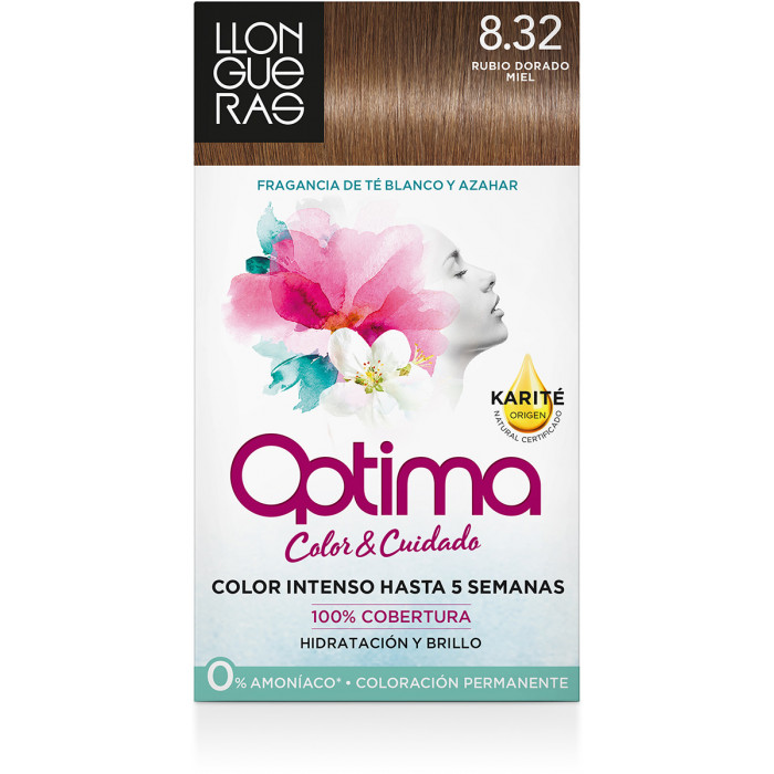 OPTIMA HAIR COLOUR 8.32-LIGHT BLOND NATURAL