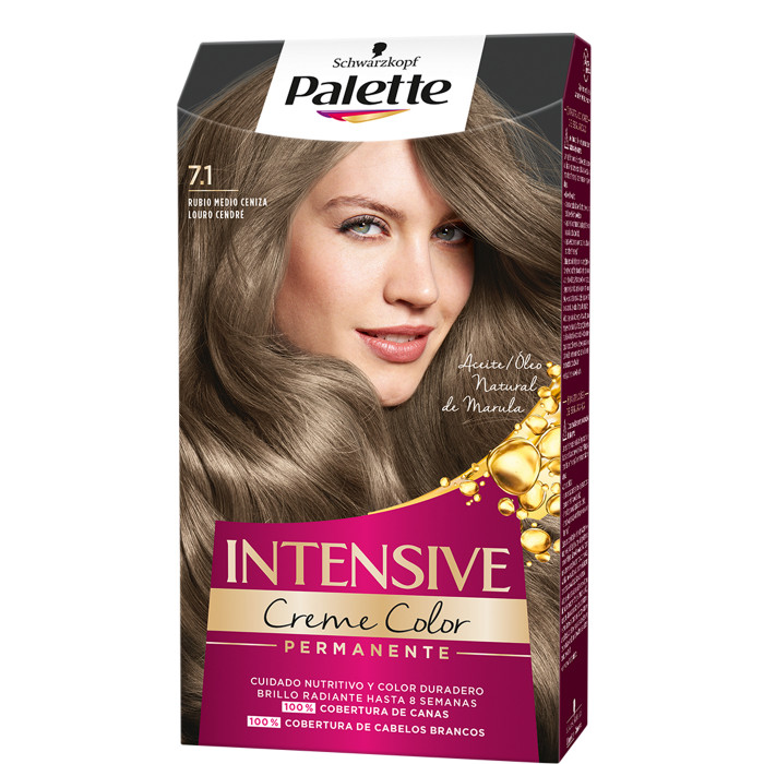 PALETTE INTENSIVE TINTE 7.1-RUBIO MEDIO CENIZA