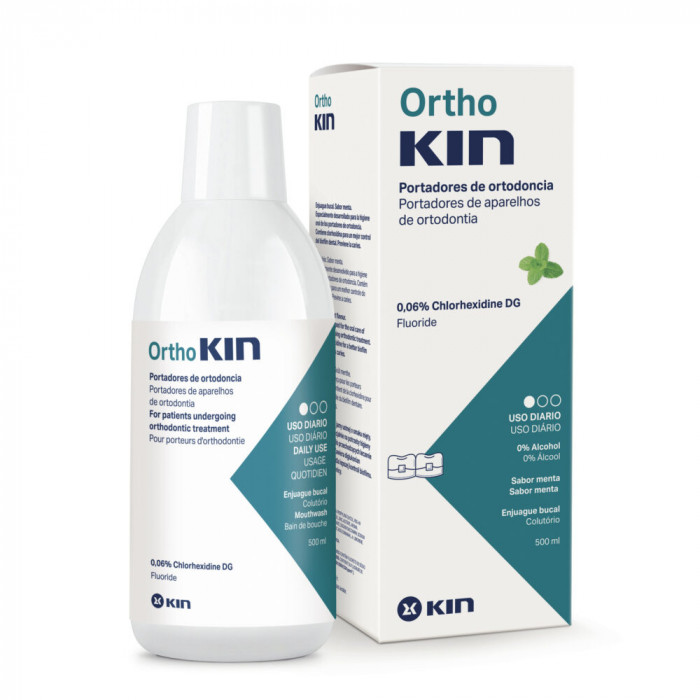 ORTHOKIN MOUTHWASH MINT 500 ML