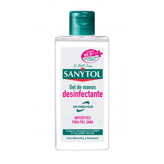 SANYTOL GEL DESINFECTANTE DE MANOS 75 ML