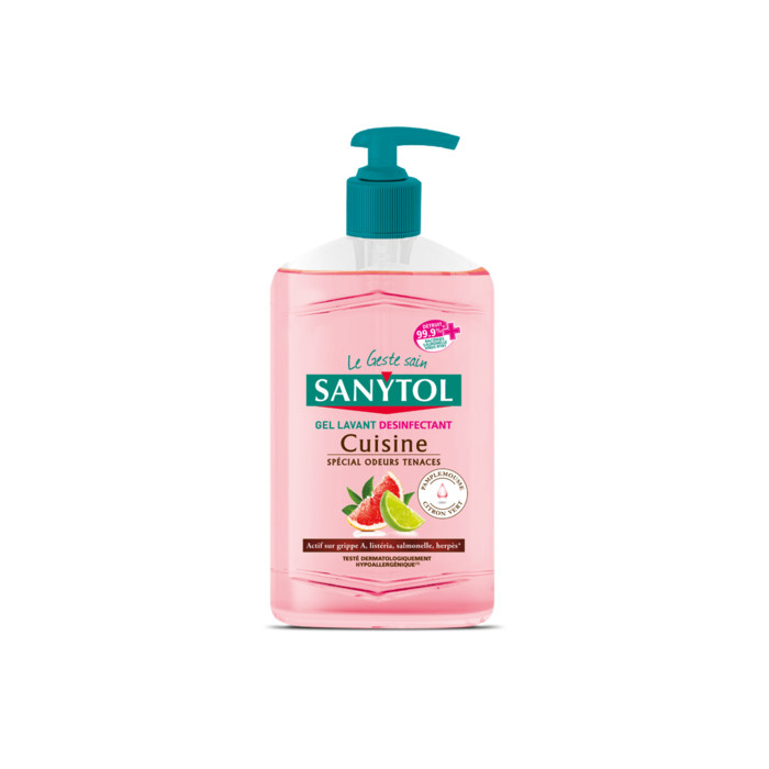 SANYTOL JABÓN DE MANOS ANTIBACTERIANO COCINA 250 ML