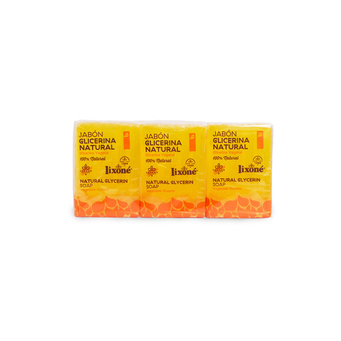 GLICERINA NATURAL JABÓN PIEL SENSIBLE 3 X 125 GR