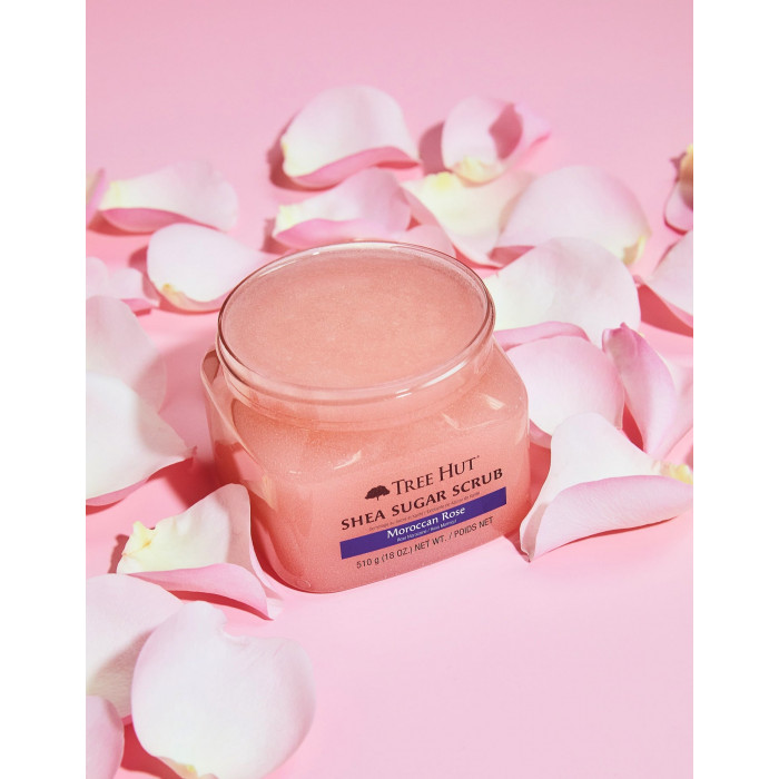 EXFOLIANTE DE AZÚCAR ROSA DE MARRUECOS 510 GR