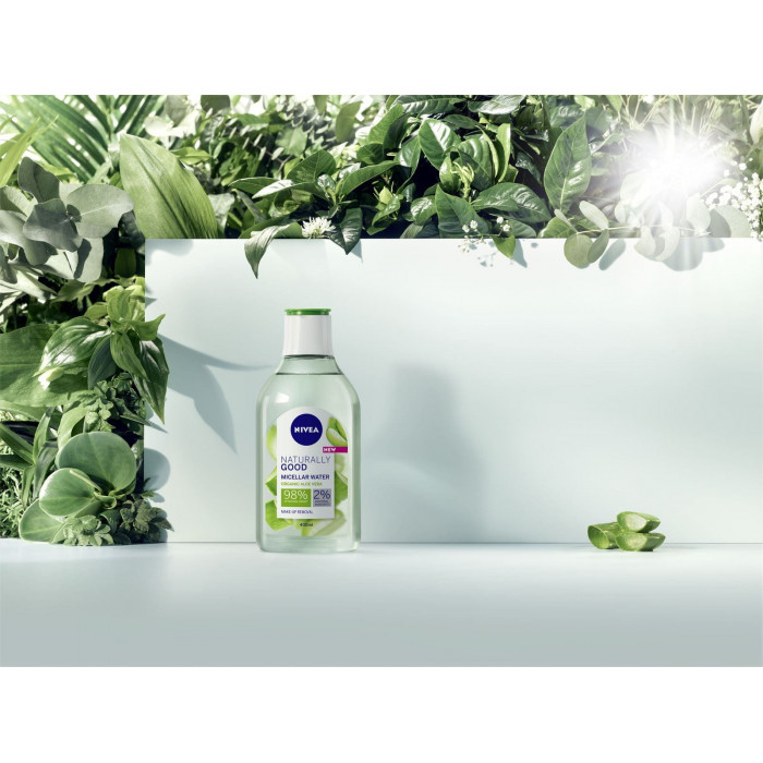 NIVEA NATURALLY AGUA MICE 400M