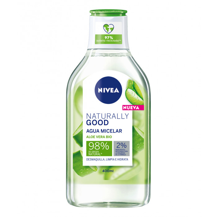 NIVEA NATURALLY AGUA MICE 400M