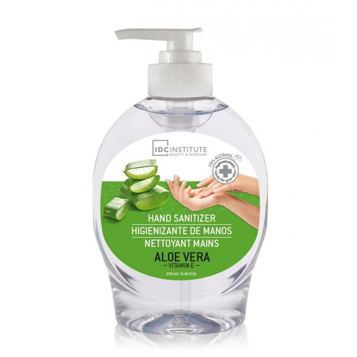 IDC INSITUTE GEL HIGIENIZANTE DE MANOS 250 ML -ALOE VERA -