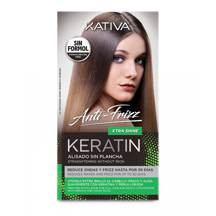 KERATIN ANTI-FRIZZ ALISADO SIN PLANCHA EXTRA BRILLO 30 DIAS