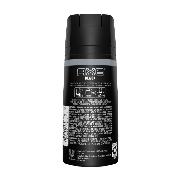 AXE BLACK DESODORANTE 150ML