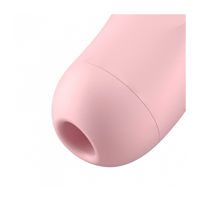 SATISFYER CURVY 2+ ESTIMULADOR ROSADO CON APP Y BLUETOOTH 1UN