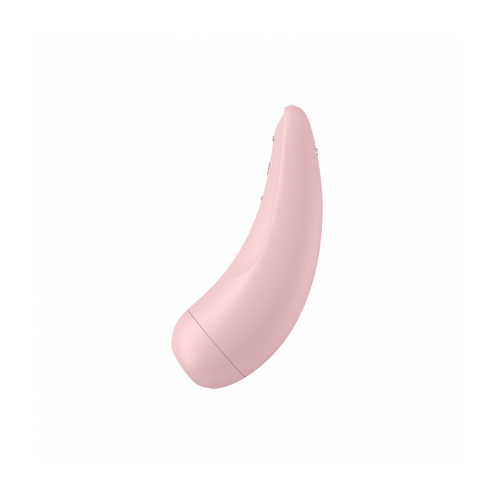 SATISFYER CURVY 2+ ESTIMULADOR ROSADO CON APP Y BLUETOOTH 1UN