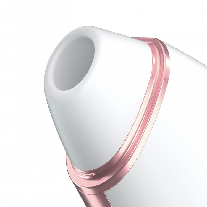 SATISFYER LOVE TRIANGLE ESTIMULADOR Y VIBRADOR BLANCO CON APP Y BLUETOOTH 1UN