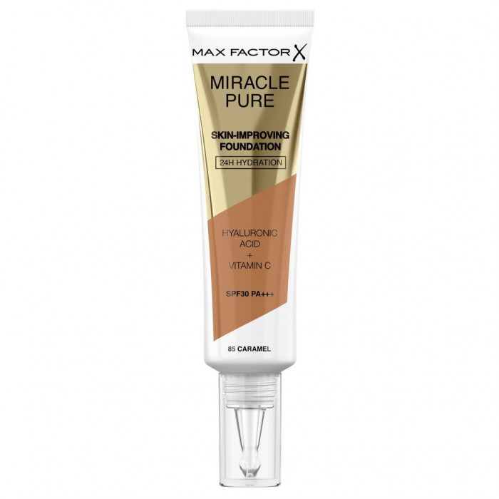 MAX FACTOR MIRACLE PURE FOUNDATION 85 CARAMEL