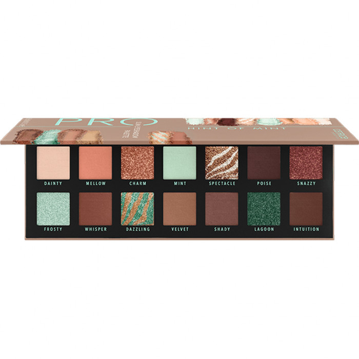 CATRICE PRO HINT OF MINT SLIM PALETA DE SOMBRAS DE OJOS 010