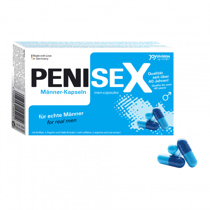 PENISEX - CÁPSULAS PARA HOMBRES, 40 PIEZAS