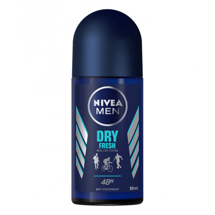 NIVEA F.MEN DRY IMPA.ROLLON 50