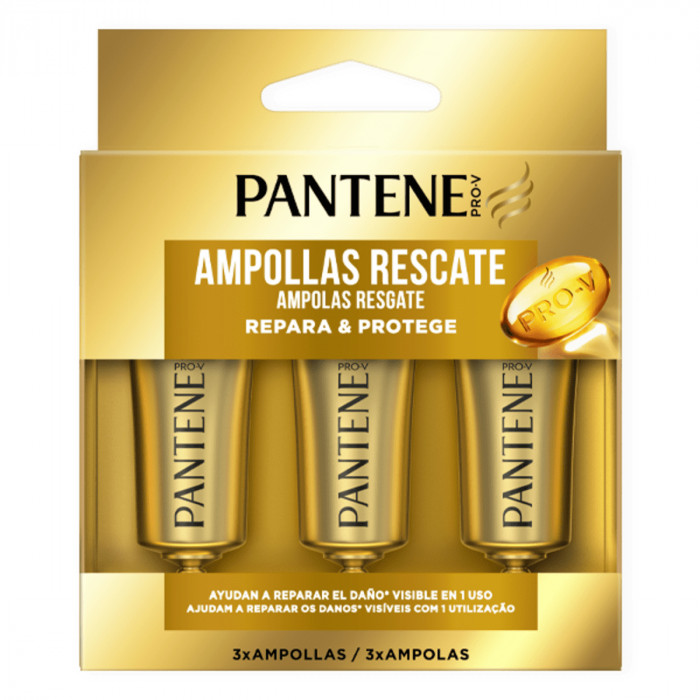 PANTENE AMPOLLAS 1 MIN 3X15ML SRP 6U