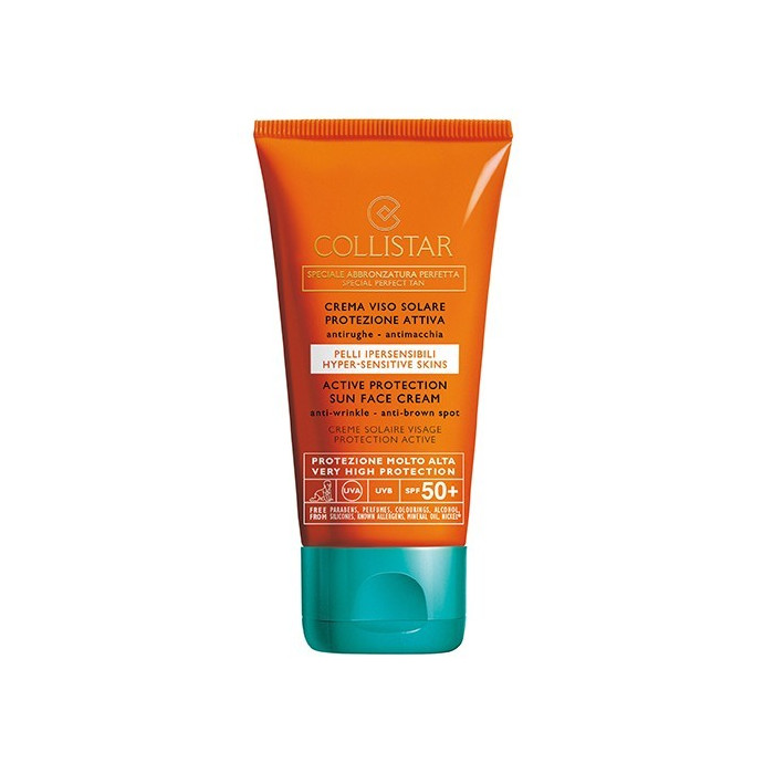 CREMA SOLAR PARA EL ROSTRO PROTECCIÓN ACTIVA SPF50+ 50 ML