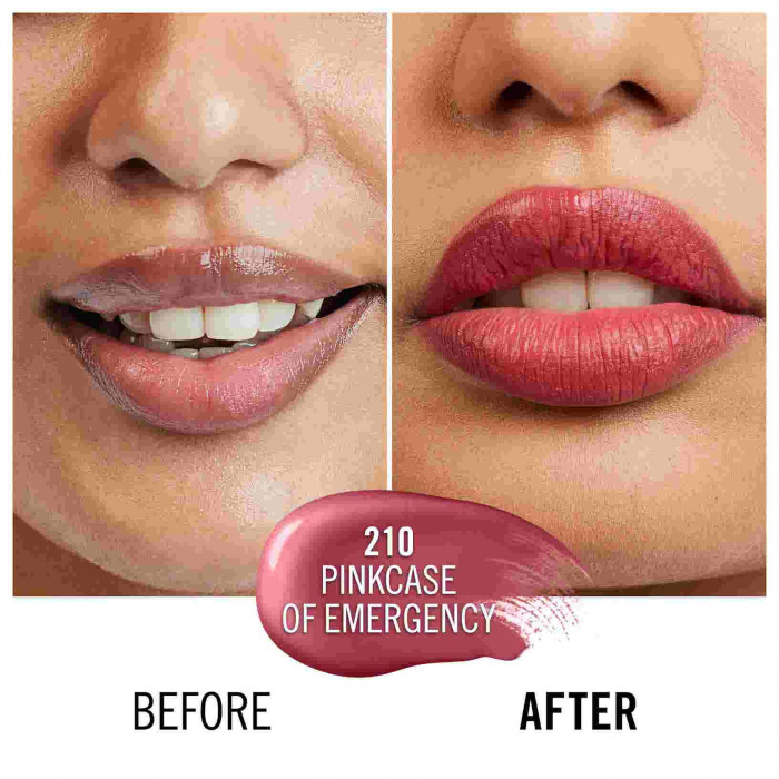 LASTING PROVOCALIPS LIP COLOUR TRANSFER PROOF 210-PINK CASE OF EMERGENCY 2,3 ML