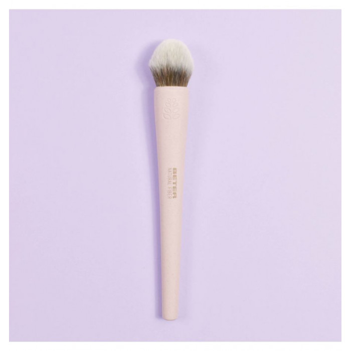 BROCHA MAQUILLAJE YACHIYO COLORETE NATURAL FIBER BEIGE