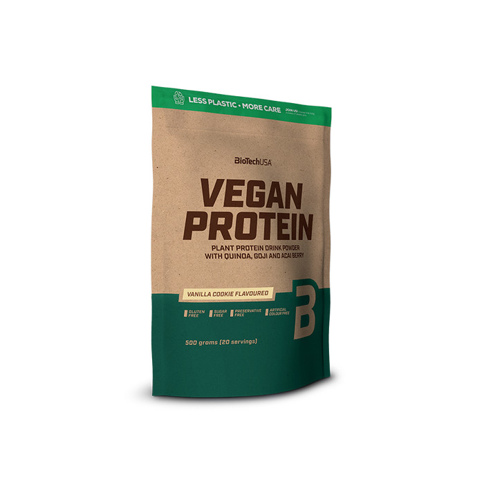 VEGAN PROTEIN VAINILLA-COOKIES 500 GR