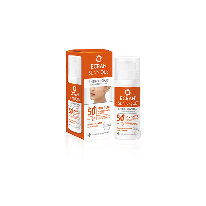 ECRAN SUNNIQUE ANTIMANCHAS FACIAL SPF50+ 50 ML