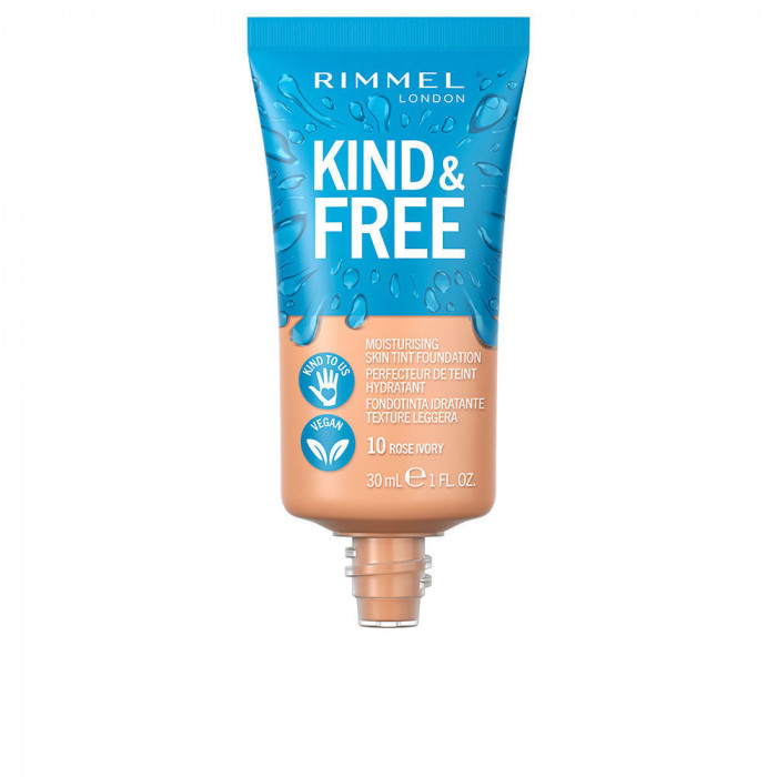 RIMMEL K&F SKIN TINT 10 ROSE IVORY