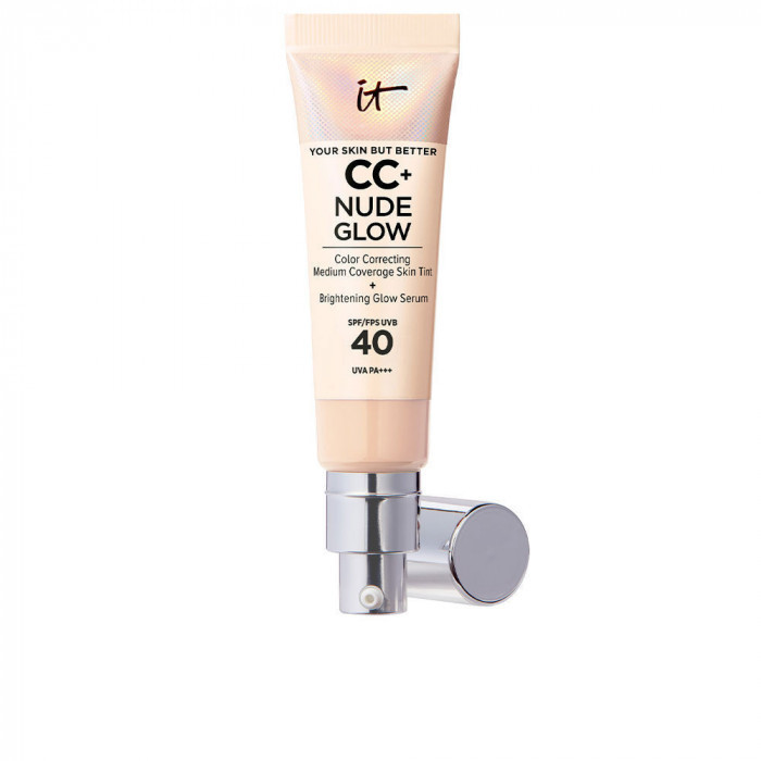 CC+ NUDE GLOW LIGHTWEIGHT FOUNDATION + GLOW SERUM SPF40 LIG