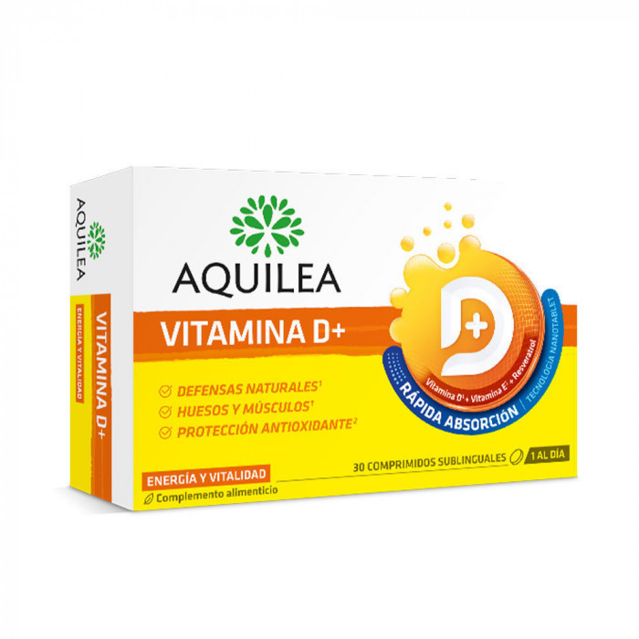 VITAMINA D+ COMPRIMIDOS SUBLIGUNALES 30 U