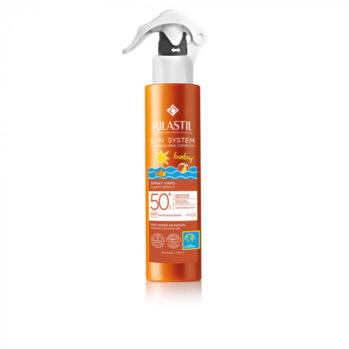 SUN SYSTEM SPF50+ BABY SPRAY TRANSPARENTE 200 ML