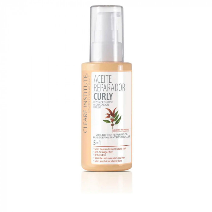 ACEITE REPARADOR CURLY RIZOS DEFINIDOS HIDRATACIÓN BRILLO 50 ML