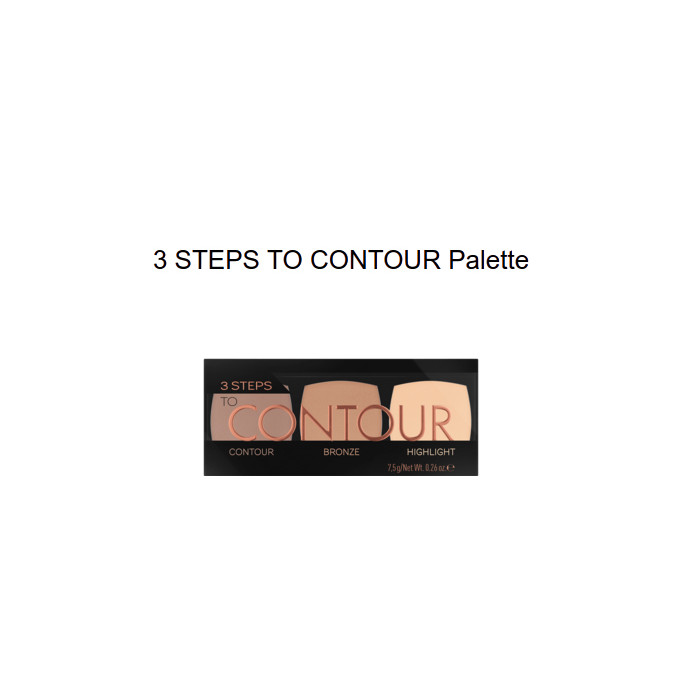 CATRICE 3 STEPS PALETA DE CONTORNO 010