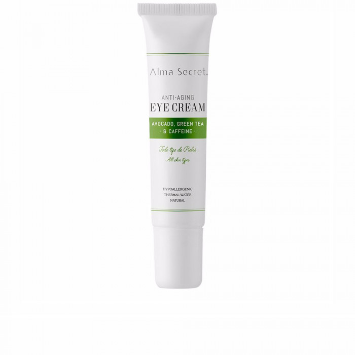 EYE CREAM ANTIEDAD CON AGUACATE, TE VERDE & CAFEINA 10 ML