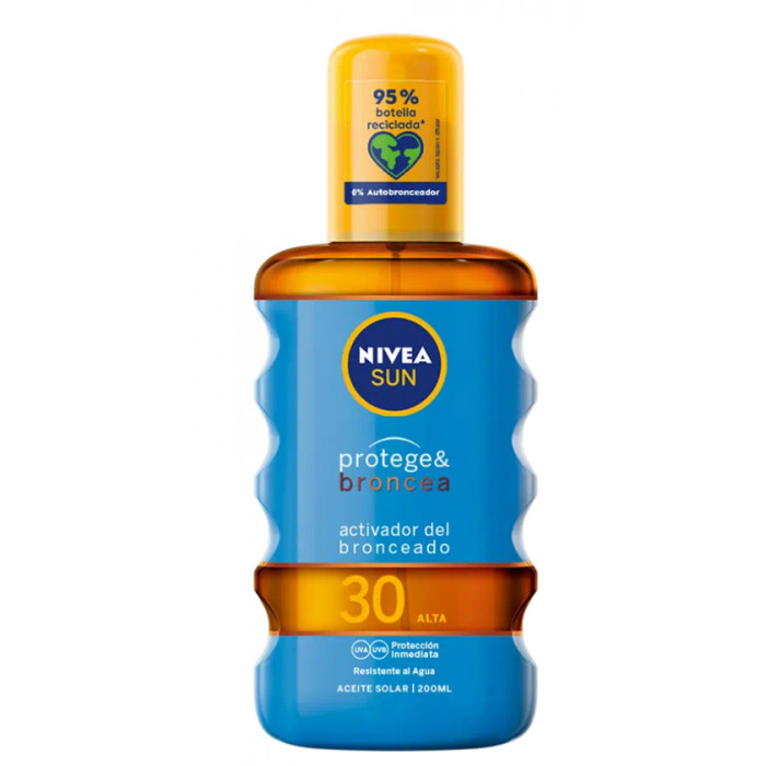 SUN PROTEGE&BRONCEA ACEITE SPF30 200 ML