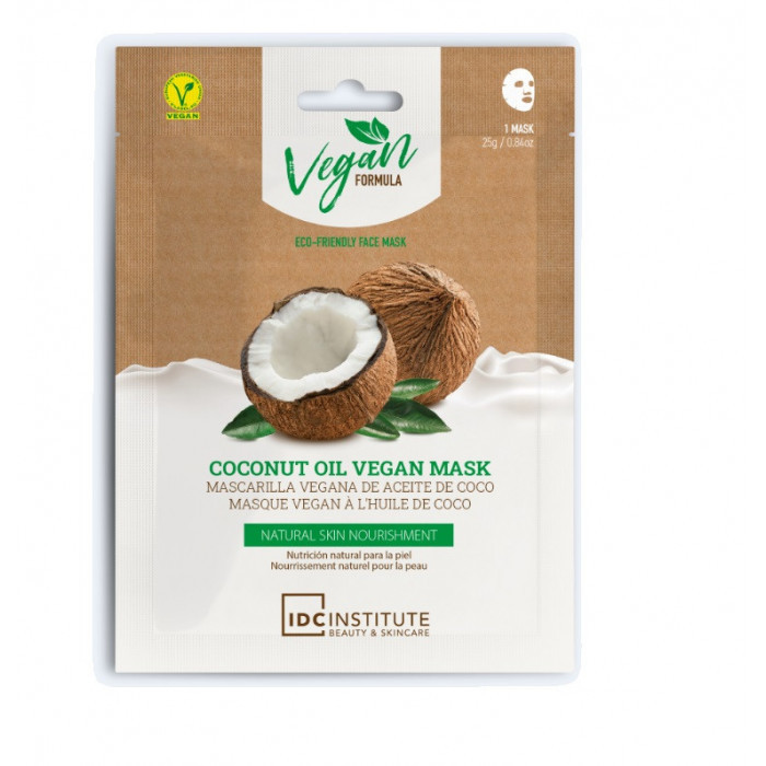 IDC INSTITUTE COCONUT OIL VEGAN MASK 25G NATURAL SKIN NOURISHMENT