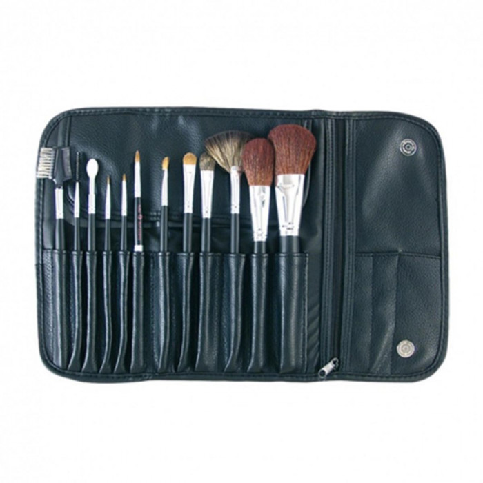 EUROSTIL COSMETICA SET 12 PINCELES 12UN