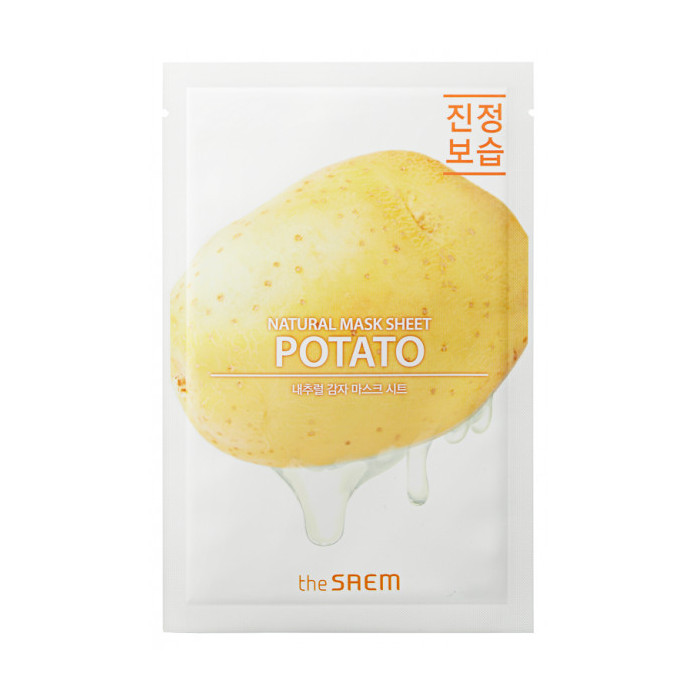 NATURAL POTATO MASK SHEET MASCARILLA PATATA 21ML