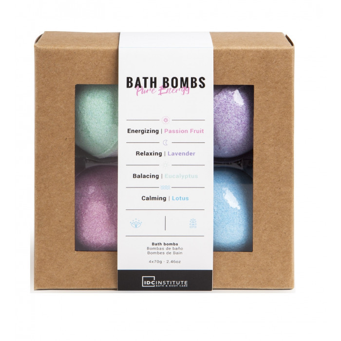 BATH BOMBS PURE ENERGY LOTE 4 PZ