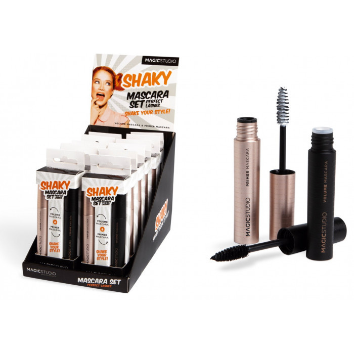 SHAKY PRIMER & VOLUME MASCARA LOTE 2 PZ