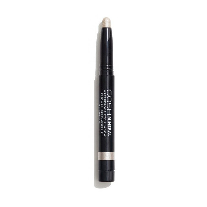 MINERAL WATERPROOF EYE SHADOW - PEARLY WHITE 001 - GOSH