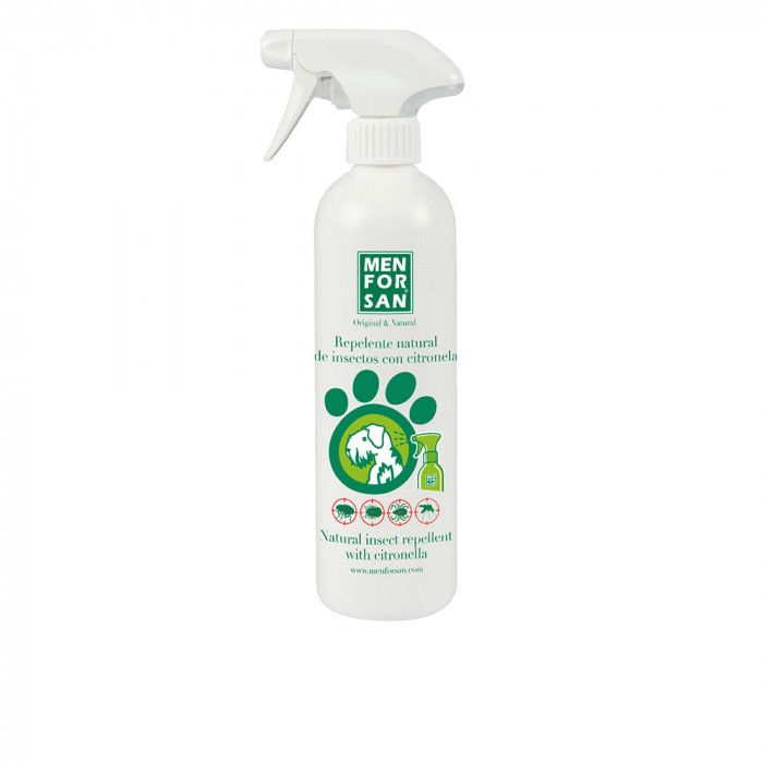 REPELENTE NATURAL DE INSECTOS CON CITRONELA 500 ML