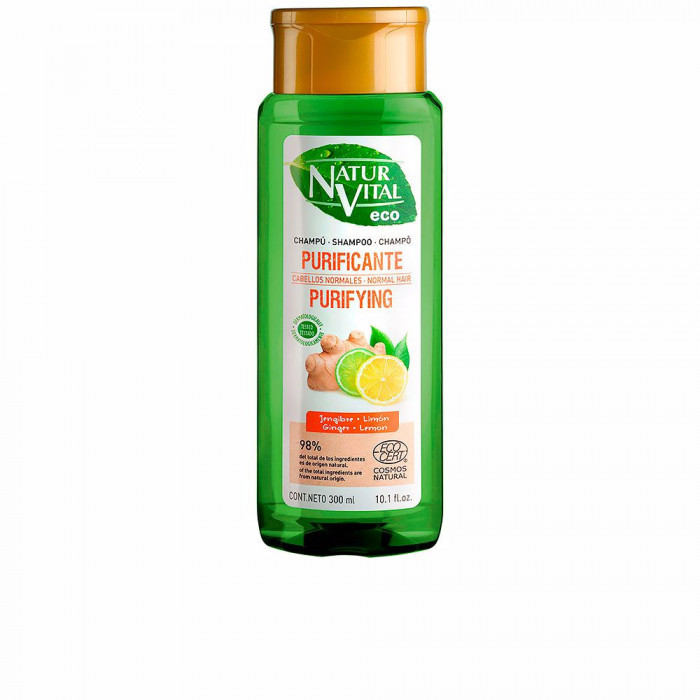 ECO PURIFICANTE JENGIBRE Y LIMÓN CHAMPÚ 300 ML