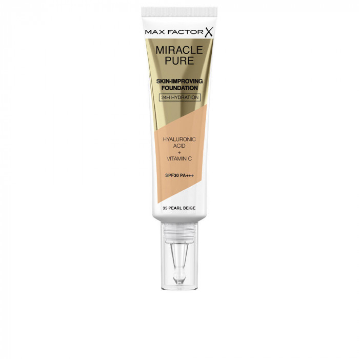 MAX FACTOR MIRACLE PURE FOUNDATION 35 PEARL BEIG