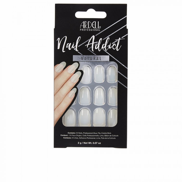 NAIL ADDICT NATURAL OVAL 1 U