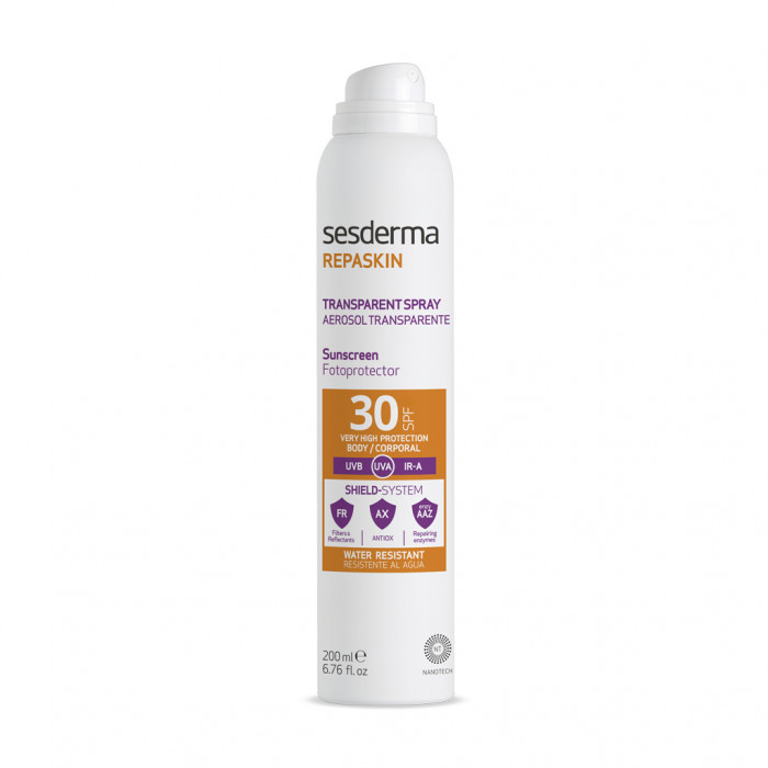 FOTOPORTECTOR SPF 30 CORPORAL AEROSOL TRANSPARENTE - 200 ML.