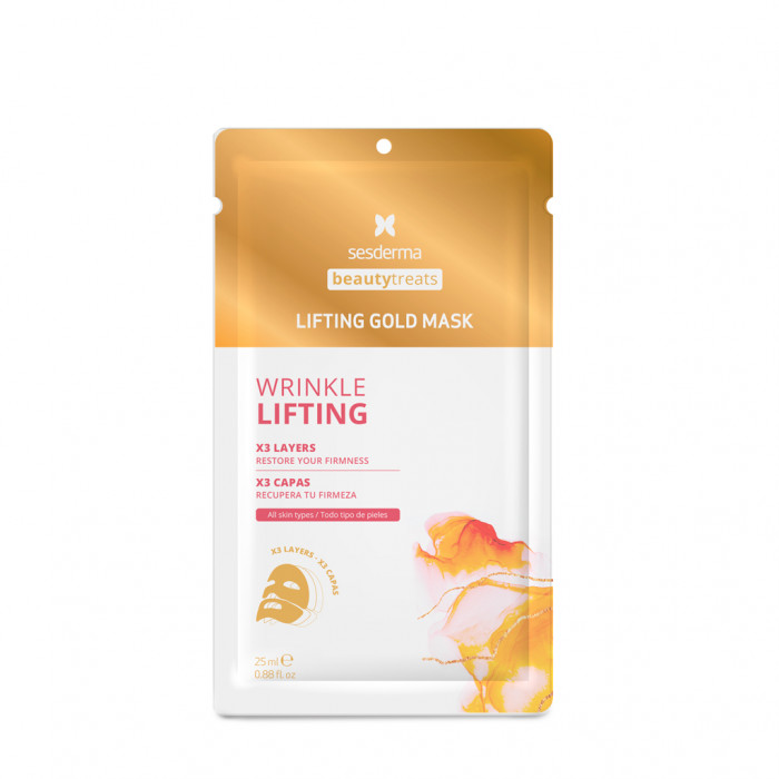 BEAUTY TREATS LIFTING GOLD MASK - 25 ML.