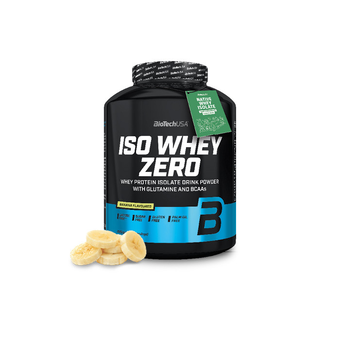 ISO WHEY ZERO PROTEINA SIN GLUTEN BANANA 2270 GR