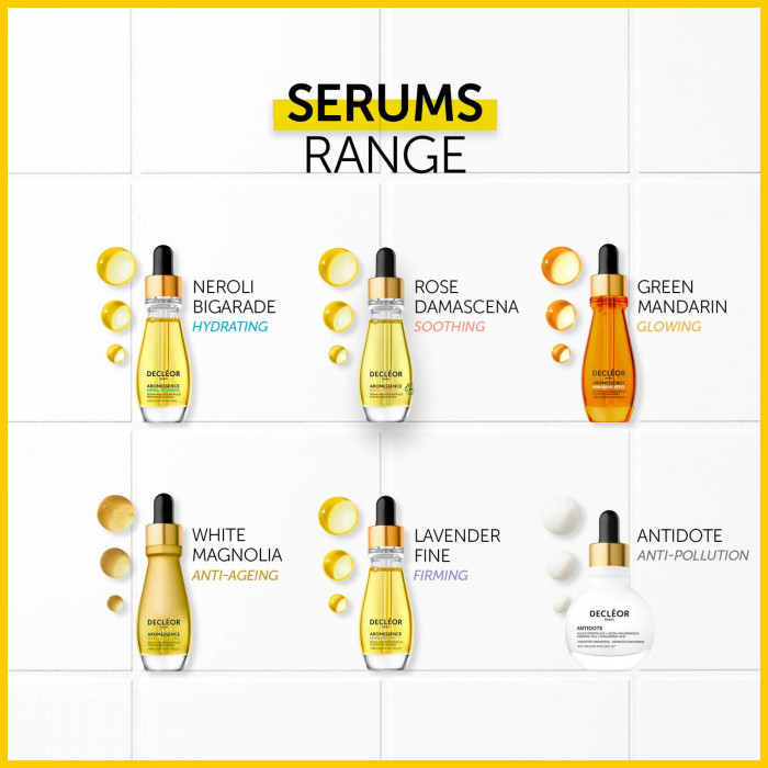 AROMESSENCE GREEN MANDARINE SERUM HUILES ESSENTIELLES 15 ML