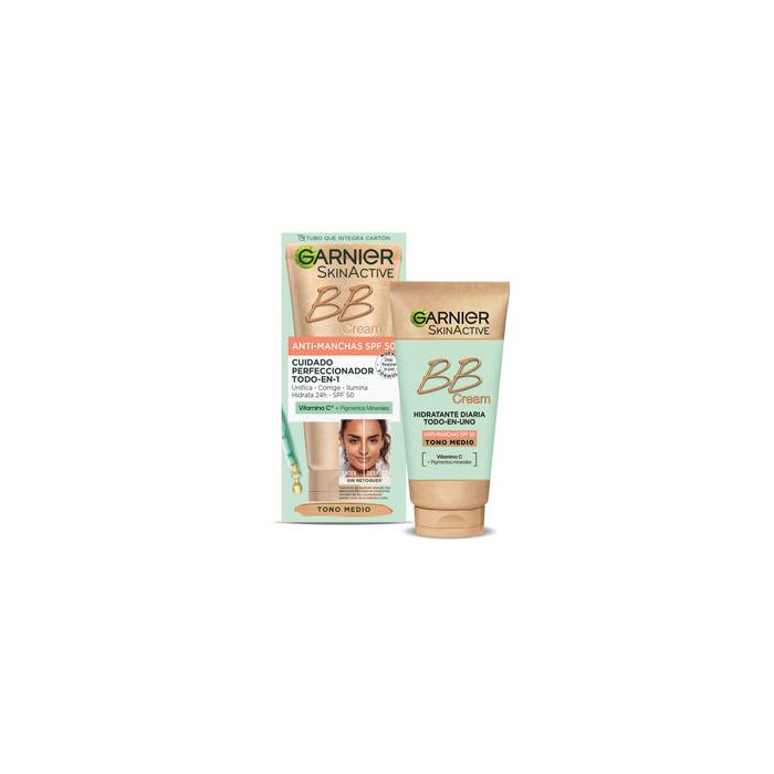 SKINACTIVE BB CREAM ANTIMANCHAS SPF50 MEDIO 50 ML