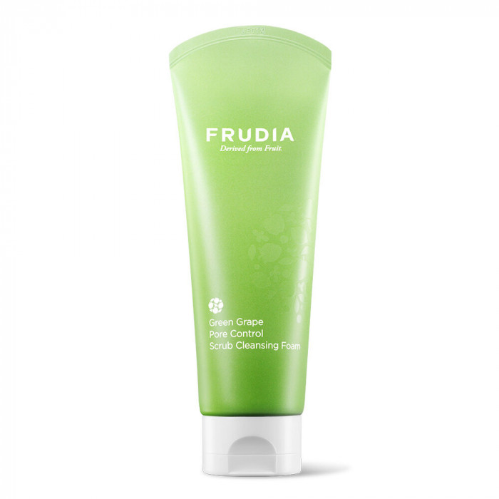 GREEN GRAPE PORE CONTROL SCRUB CLEANSING FOAM 145 ML